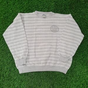 Vintage 90s Las-Vegas Sweatshirt Womens L/XL 23x22 Stripes